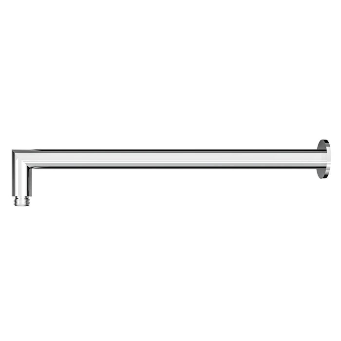 Linsol Corsica 400mm Round Wall Arm - Chrome 