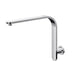Linsol Corsica Flat Upswept Wall Arm - Chrome 