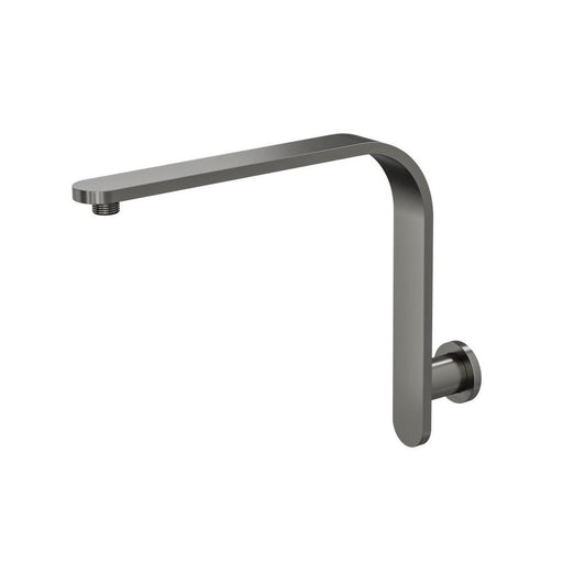 Linsol Corsica Flat Upswept Wall Arm - Gunmetal 