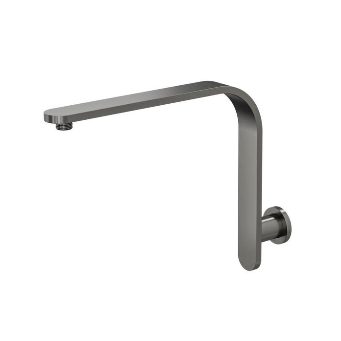 Linsol Corsica Flat Upswept Wall Arm - Gunmetal 