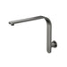 Linsol Corsica Flat Upswept Wall Arm - Gunmetal 