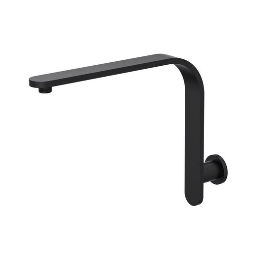 Linsol Corsica Flat Upswept Wall Arm - Matte Black 