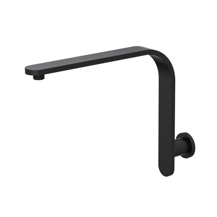 Linsol Corsica Flat Upswept Wall Arm - Matte Black 