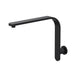 Linsol Corsica Flat Upswept Wall Arm - Matte Black 
