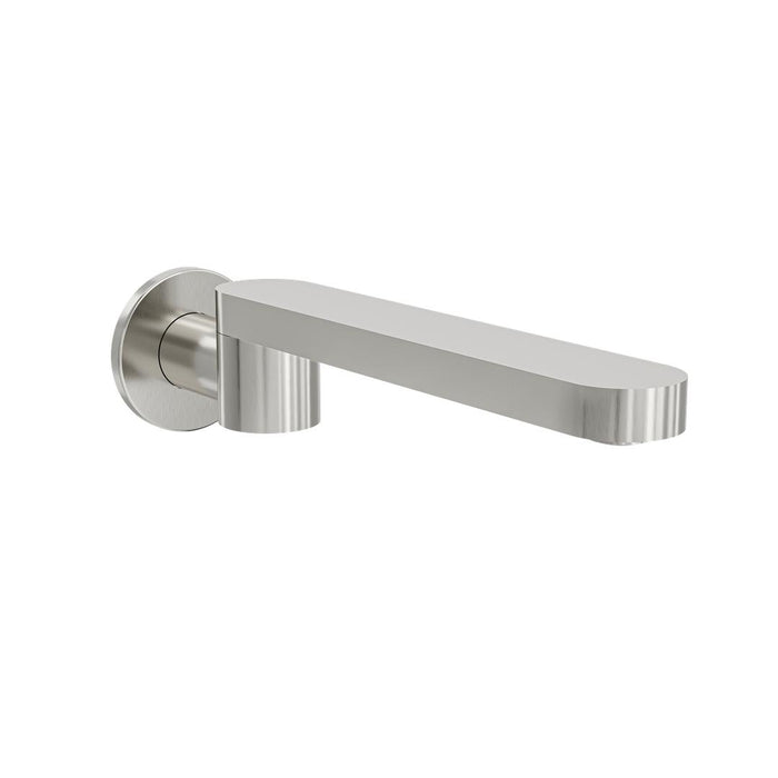 Linsol Corsica S2 Swivel Wall Bath Spout - Brushed Nickel 