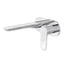Linsol Curva 1-Plate Wall Basin or Bath Mixer Trim Kit - Chrome 