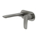Linsol Curva 1-Plate Wall Basin or Bath Mixer Trim Kit - Gunmetal 