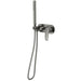 Linsol Curva 1-Plate Wall Mixer with Hand Shower - Gunmetal 