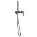 Linsol Curva 3-Plate Wall Mixer with Hand Shower - Gunmetal 