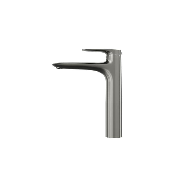 Linsol Curva Mid Height Basin Mixer - Gunmetal 