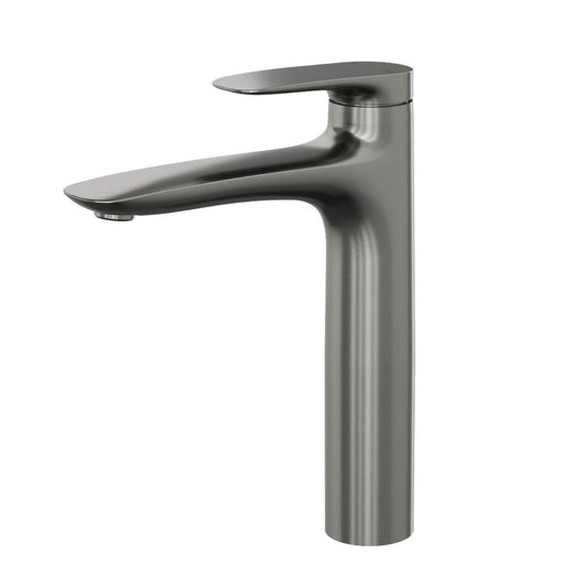 Linsol Curva Mid Height Basin Mixer - Gunmetal 