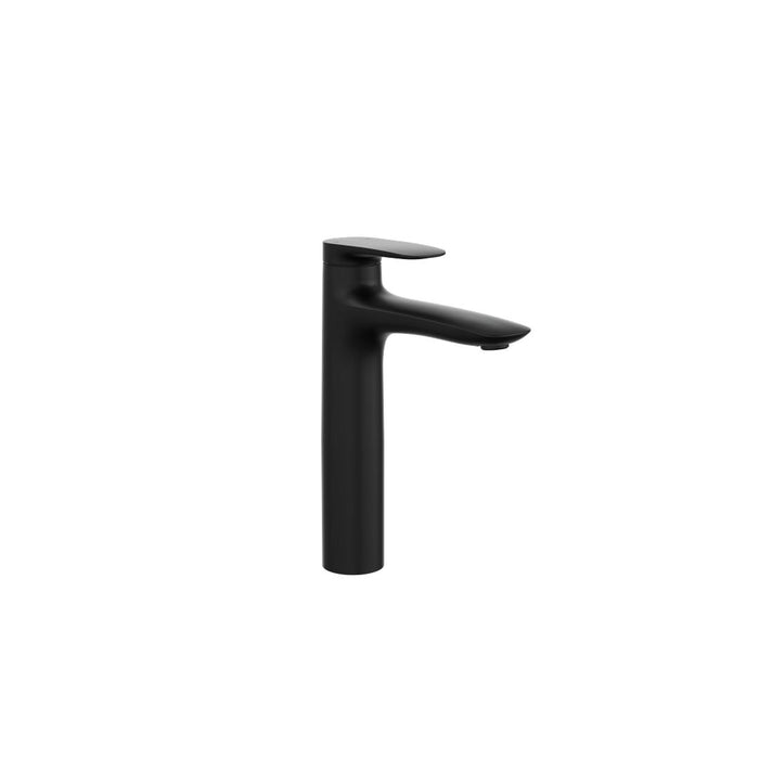 Linsol Curva Mid Height Basin Mixer - Matte Black 