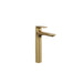 Linsol Curva Tall Basin Mixer - Brushed Brass 
