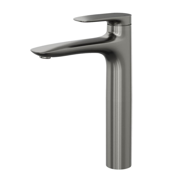 Linsol Curva Tall Basin Mixer - Gunmetal 