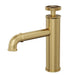 Linsol Dynamik Basin Mixer - Brushed Brass 