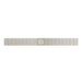 Linsol Ezyflow 1000mm Heelguard Linear Waste DN89 - Brushed Nickel 