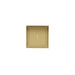Linsol Ezyflow 110mm Tile Insert Square Waste DN89 - Brushed Brass 