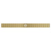Linsol Ezyflow 1200mm Heelguard Linear Waste DN89 - Brushed Brass 