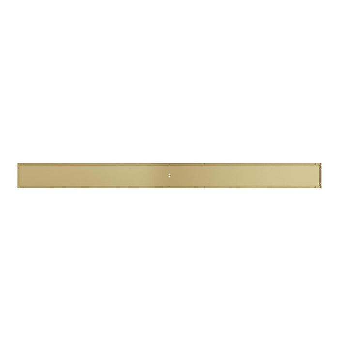 Linsol Ezyflow 1200mm Tile Insert Linear Waste DN89 - Brushed Brass 