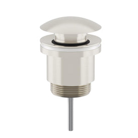 Linsol Ezyflow 32/40mm Universal Pop-Up Plug and Waste - Brushed Nickel 