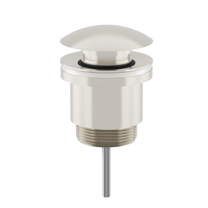 Linsol Ezyflow 32/40mm Universal Pop-Up Plug and Waste - Brushed Nickel 