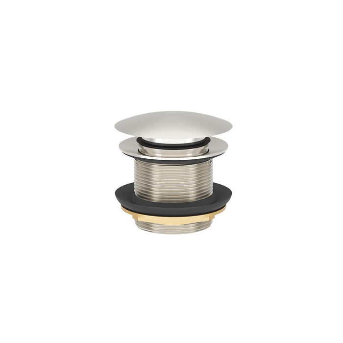 Linsol Ezyflow 40mm Pop-Up Plug and Waste - Brushed Nickel 
