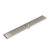 Linsol Ezyflow 800mm Heelguard Linear Waste DN64 - Brushed Nickel 