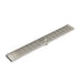 Linsol Ezyflow 800mm Heelguard Linear Waste DN89 - Brushed Nickel 