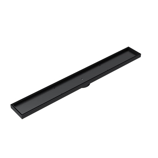 Linsol Ezyflow 800mm Tile Insert Linear Waste DN44 - Matte Black 