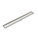 Linsol Ezyflow 800mm Tile Insert Linear Waste DN89 - Brushed Nickel 