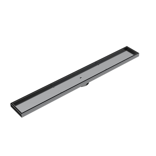 Linsol Ezyflow 800mm Tile Insert Linear Waste DN89 - Gunmetal 