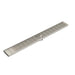Linsol Ezyflow 900mm Heelguard Linear Waste DN64 - Brushed Nickel 