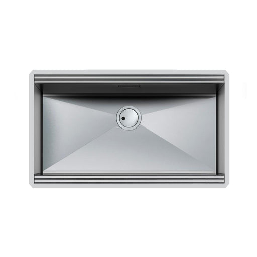 Linsol Foster Milano 63L Single Bowl Sink - Foster Brushed Stainless 