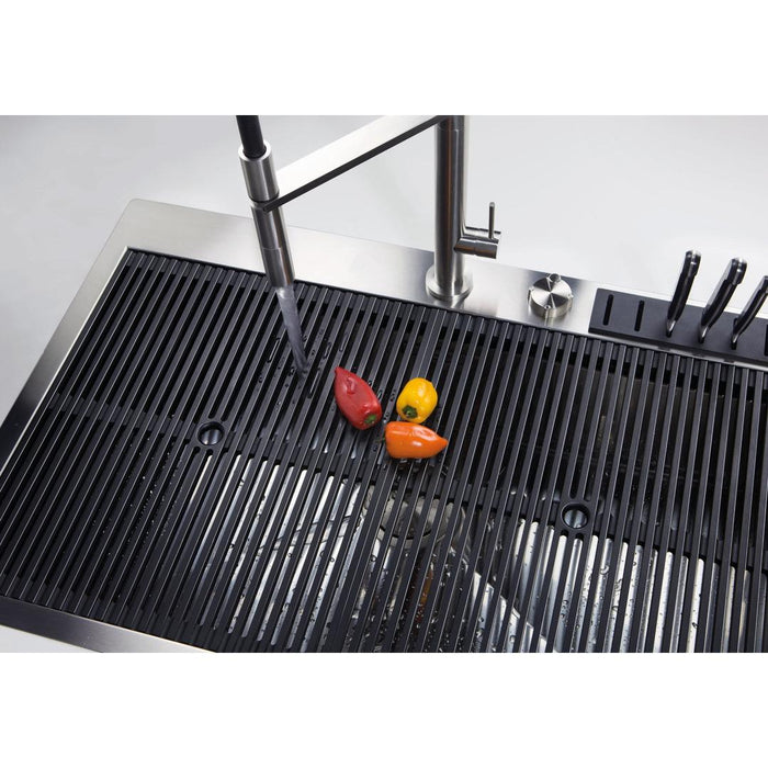 Linsol Foster Milano 77L Single Bowl - Foster Brushed Stainless 