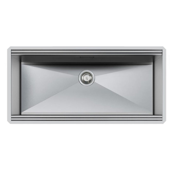Linsol Foster Milano 77L Single Bowl - Foster Brushed Stainless 