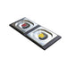Linsol Foster Milano Kit Of 2 Stainless Steel Trays 