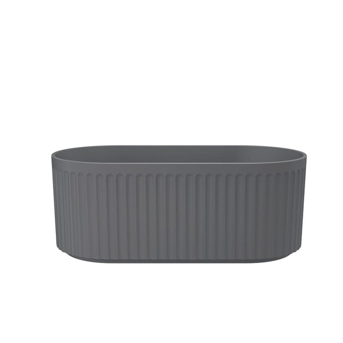 Linsol Georg 1500mm Freestanding Bath - Grey Blue 