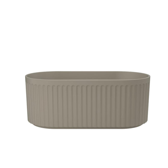 Linsol Georg 1500mm Freestanding Bath - Warm Grey 
