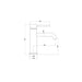 Linsol Gigi S3 Basin Mixer - Chrome 
