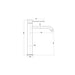 Linsol Gigi S3 Tall Basin Mixer - Chrome 