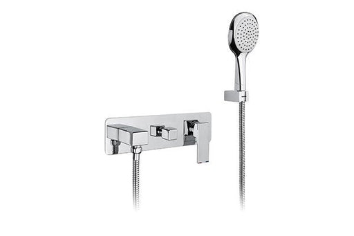 Linsol Joseph Mixer With Divertor & Hand Shower-JOS-07-blue-leaf-bathware