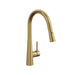 Linsol Kashi Pull Out Sink Mixer - Brushed Brass 