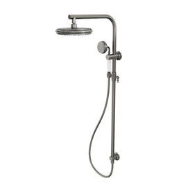 Linsol Klassique Shower Combination with 210mm Head - Gunmetal 
