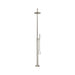 Linsol Lamezia Marine Grade Outdoor Shower - Brushed Nickel 