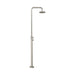 Linsol Lamezia Marine Grade Outdoor Shower - Brushed Nickel 