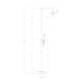 Linsol Lamezia Marine Grade Outdoor Shower - Brushed Nickel 