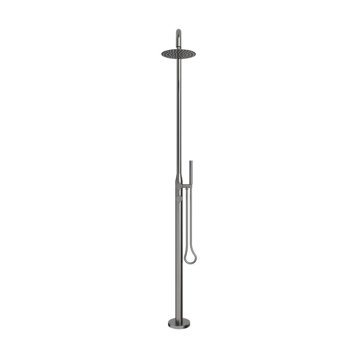 Linsol Lamezia Marine Grade Outdoor Shower - Gunmetal 