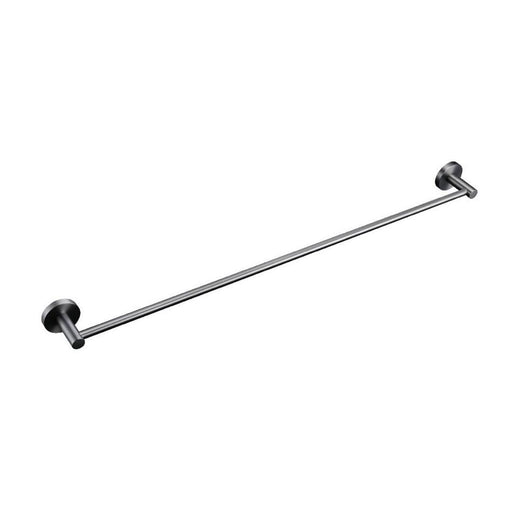 Linsol Lux S2 800mm Single Towel Rail - Gunmetal 
