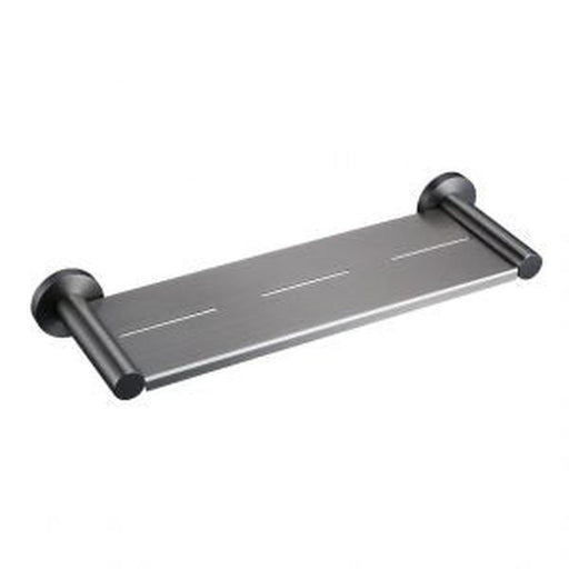Linsol Lux S2 Metal Shower Shelf - Gunmetal 