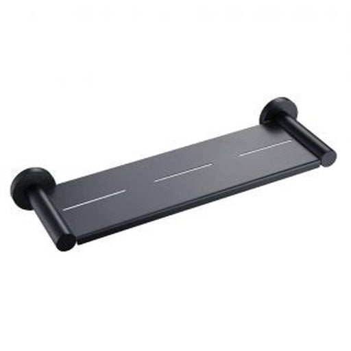 Linsol Lux S2 Metal Shower Shelf - Matte Black 